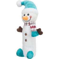 Trixie | Christmas Dog Toy | Rustling Bottle Cruncher Snowman