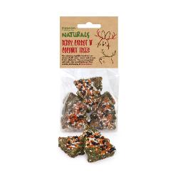 Cupid & Comet | Naturals Berry, Carrot & Coconut Tree | Festive Small Pet Chew Toy
