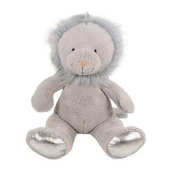 Cupid & Comet | Christmas Dog Toy | Plush Silver Lion