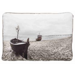 Beach Cushion Dog Bed with removable cover 80 X 60cm