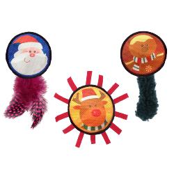Cat Circus | Funny Faces Assorted | Christmas Cat Toy