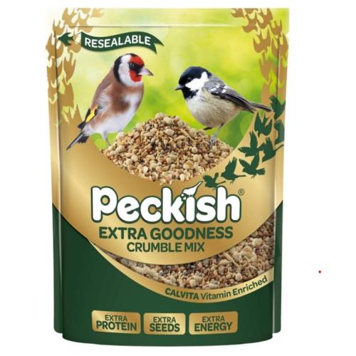 Peckish | Wild Bird Food | Extra Goodness Crumble Mix - 1kg