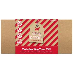 Cupid & Comet | Christmas Dog Treats | Letterbox Dog Treat Gift Pack