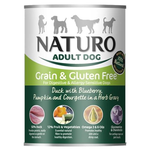 ASSISI ANIMAL SANCTUARY DONATION - Naturo Duck And Blueberry Tin 390g