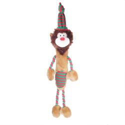 Cupid & Comet | Christmas Plush & Rope Dog Toy | Lennon The Lion Tugger