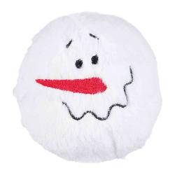 Trixie | Christmas Plush Squeaky Snowball - Assorted