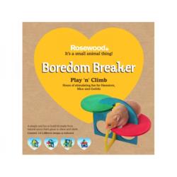 Rosewood Boredom Breaker | Small Pet Toy | Play-n-Climb Kit
