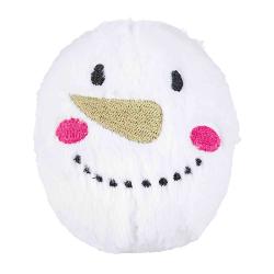 Trixie | Christmas Dog Toy | Plush Squeaky Snowball - Assorted