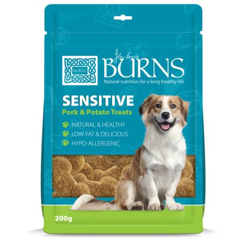 Burns | Sensitive Dog Biscuits | Pork & Potato - 200g
