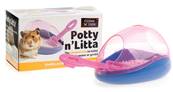 Clean N Tidy Hamster Potty N Litta In Blue/Pink