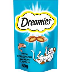 Dreamies | Cat Treats | Salmon - 60g