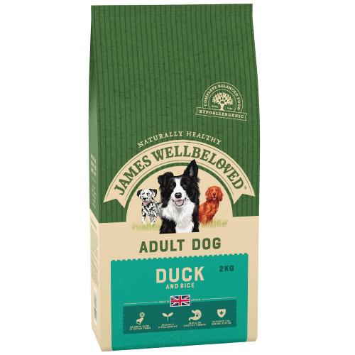 James Wellbeloved Gluten Free Dog Food (Adult) - Duck and Rice 2kg
