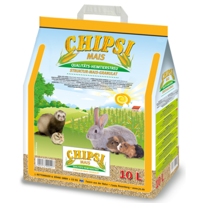 Chipsi Mais | Small Pet Litter | Natural Corn Cobs - 10L