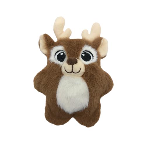 KONG Holiday | Snuzzles Reindeer | Christmas Plush Dog Toy - Small