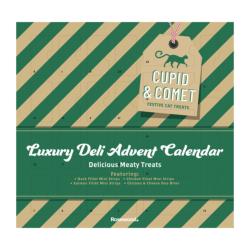 Cupid & Comet | Luxury Deli Meaty Treat Advent Calendar | Cat Festive Gift