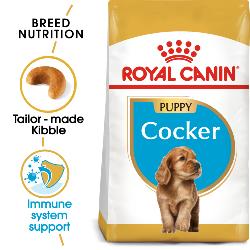 Royal Canin Cocker Spaniel Breed Nutrition - Junior Dog Food - 3kg