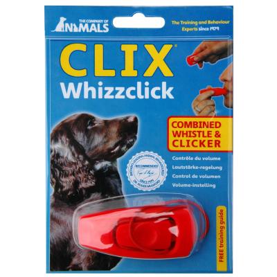 Clix | Dog Training | Whizzclick Whistle & Clicker Combo