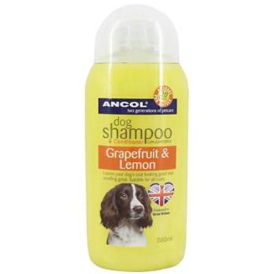 Ancol Lemon And Grapefruit Shampoo 200ml