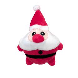 KONG Holiday Crackles | Christmas Catnip Santa | Plush Cat Toy