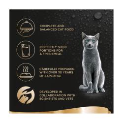 Sheba | Wet Cat Food Pouches | Fresh & Fine Single Servings | Beef & Chicken Selection - 6 x 50g