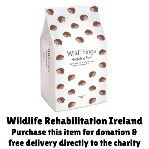 WILDLIFE REHABILITATION IRELAND DONATION - Wild Things Hedgehog Food