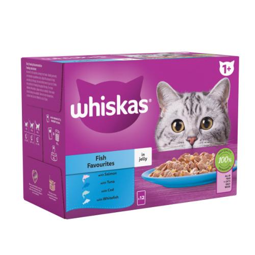 ANNA'S RESCUE CENTRE DONATION - Whiskas Fish In Jelly (12x85g)