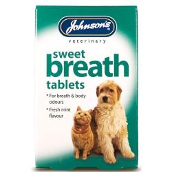Johnson's Sweet Breath Tablets For Dog And Cat