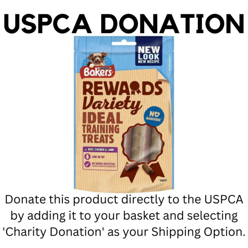 USPCA Donation - Bakers | Dog Treats | Meaty Rewards Variety - 100g