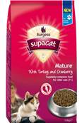 Burgess Supacat | Dry Cat Food | Senior | Mature - 1.4kg