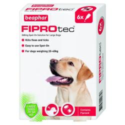 Beaphar Fiprotec Flea & Tick Spot On Treatment - Large Dog (20kg - 40kg)