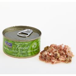 Fish4Cats Wet Cat Food Finest Tuna Fillet with Green Lipped Mussel 70g