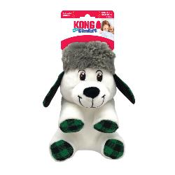 KONG Holiday | Christmas Dog Toy | Comfort Polar Bear 