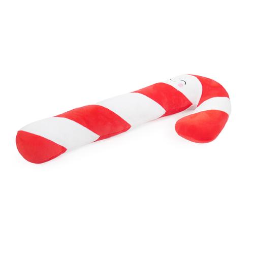 Cupid & Comet | Christmas Plush Dog Toy | Rope Core Candy Cane