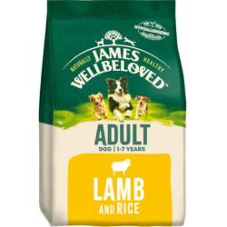 James Wellbeloved | Gluten Free Dry Dog Food | Adult Lamb & Rice