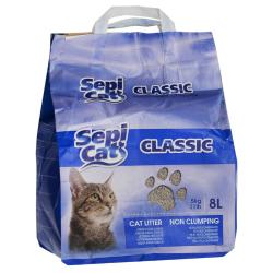 Sepicat Classic Blue Non-Clumping Clay Cat Litter 8L