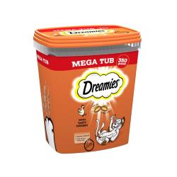 Dreamies | Cat Treats | Mega Tub Chicken - 350g