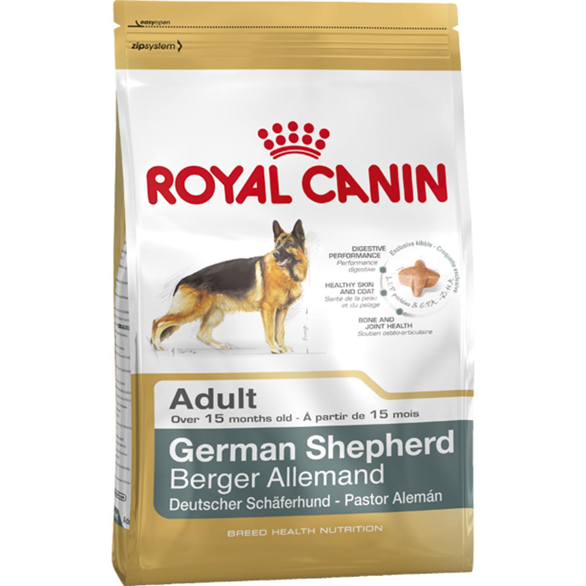 Royal Canin German Shepherd Breed Nutrition - Adult Dog Food - 11kg