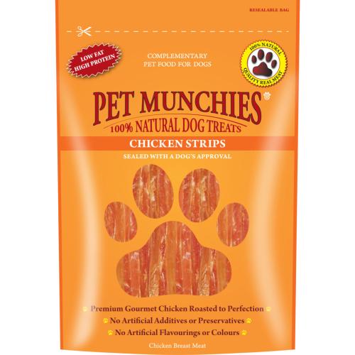 Pet Munchies | Natural Dog Treats | Meaty Strips