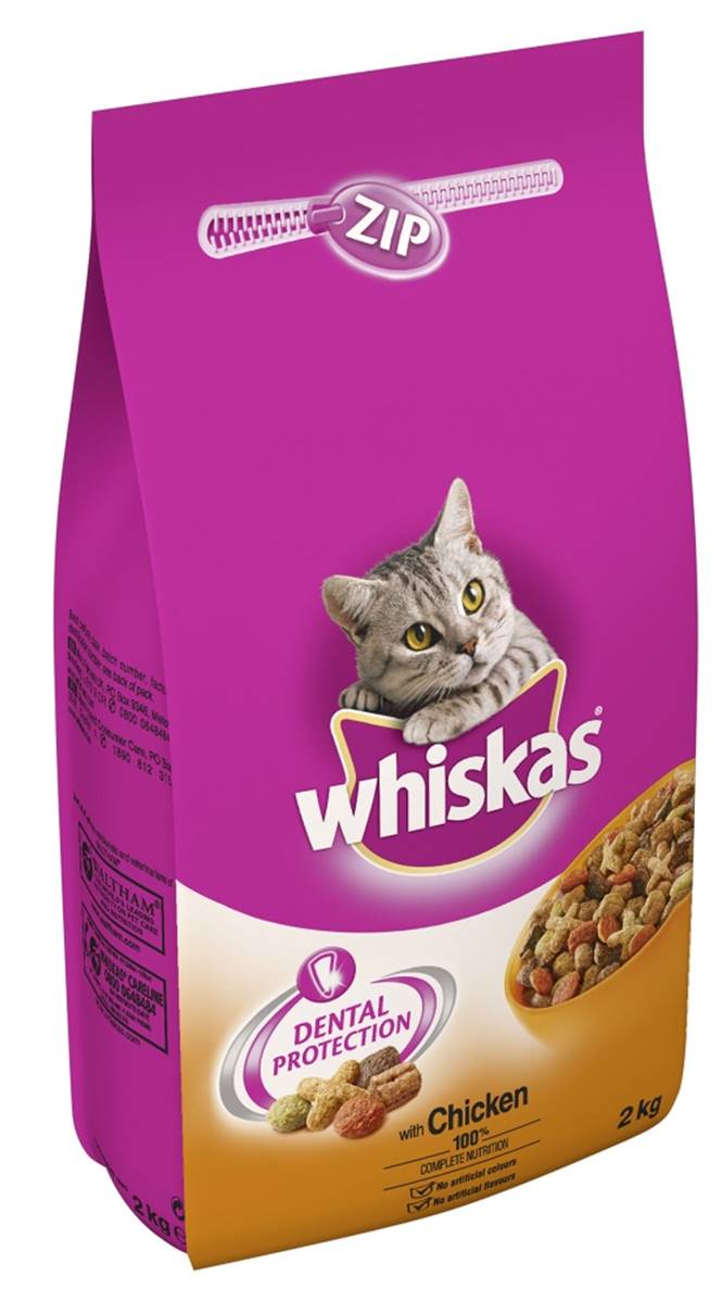 Whiskas Dry Cat Food 2kg Chicken