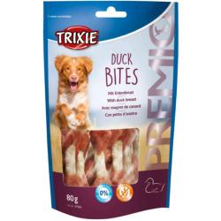 Trixie Premio | Rawhide Dog Treats | Duck Bites - 80g