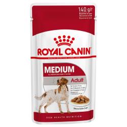 Royal Canin Wet Dog Food Medium Pouch (Adult) - 140g