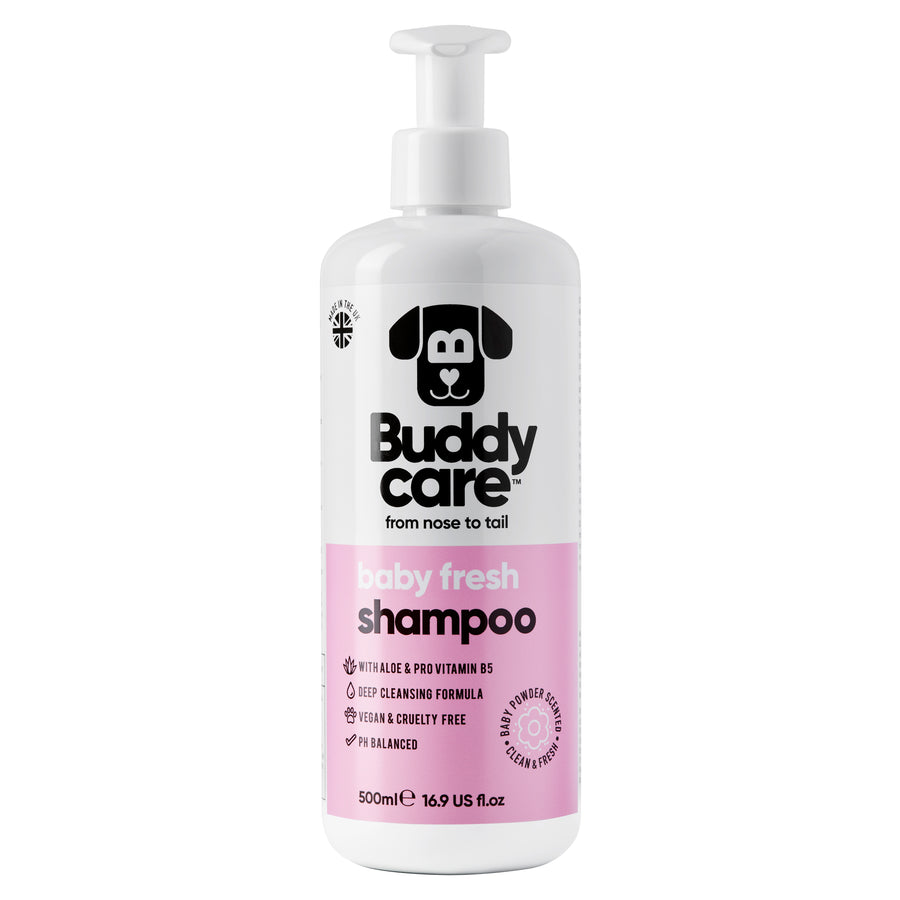 Buddycare | Baby Powdered Scent Fresh Shampoo for Dogs - 500ml