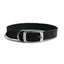 Ancol | Luxury Leather Sewn Dog Collar | Black