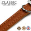 Ancol | Leather Sewn/Studded Dog Collar | Tan