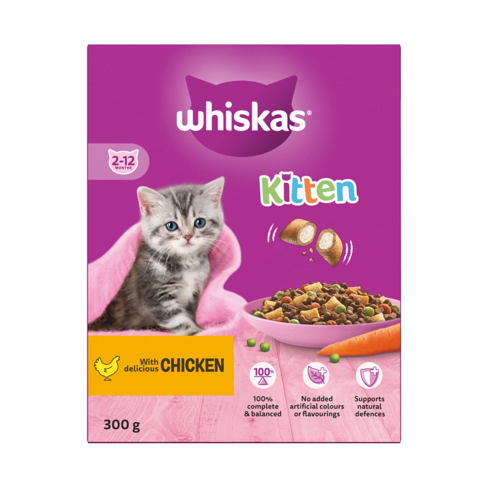 Whiskas | Dry Cat Food | Kitten | Chicken