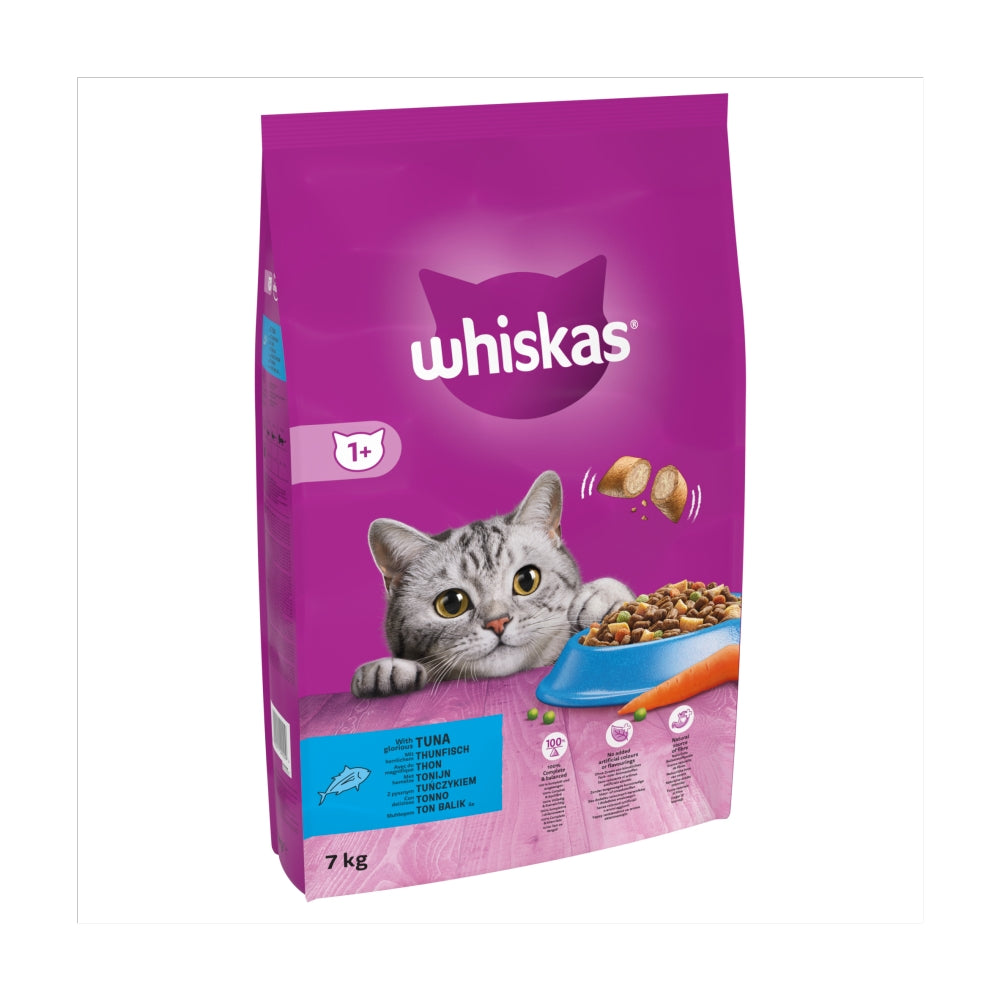 Whiskas Adult Dry Cat Food Tuna | Complete Feline Diet