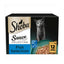 Sheba | Wet Cat Food Pouches | Sauce Collection | Fish Selection - 12 x 85g