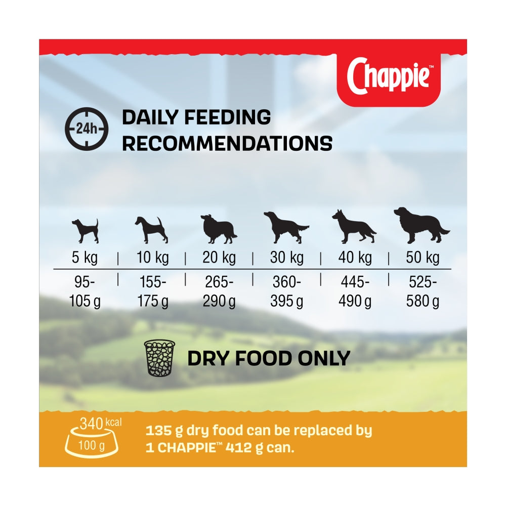 Chappie | Dry Dog Food | Adult | Chicken & Wholegrain - 15kg