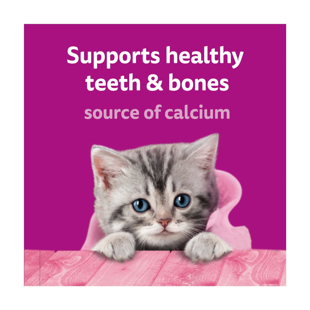 Whiskas Milky Treats for Kittens 50g | Calcium-Rich Cat Rewards