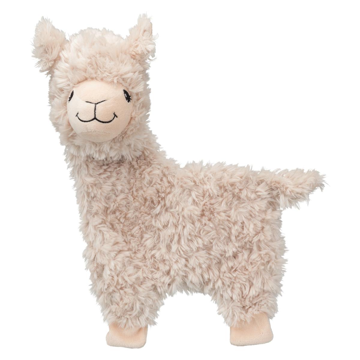 Trixie | Plush Dangly Llama | Rustling Foil Dog Toy